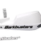 BarkBusters VPS MotoCross Handguards Kit Pair in White Single Point Clamp Mount
