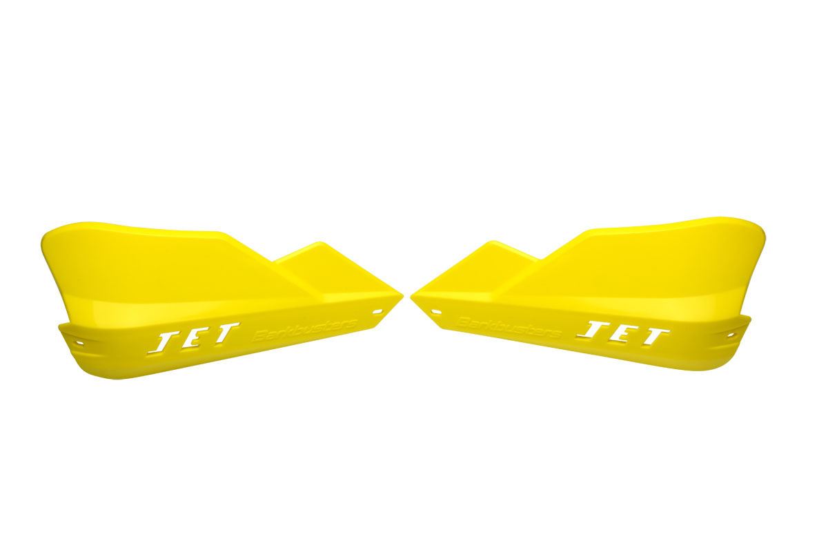 BarkBusters JET Plastic Hand Guards Only Pair in Yellow