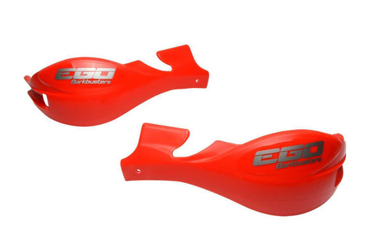 BarkBusters EGO Plastic Hand Guards Only Pair in Red