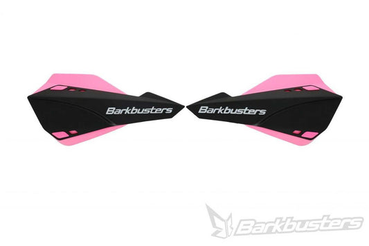 BarkBusters SABRE MX Enduro Handguards Black / Pink Single Point Clamp Mount