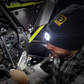 DENALI LED Beanie Black with logo One Size Variable Intensity