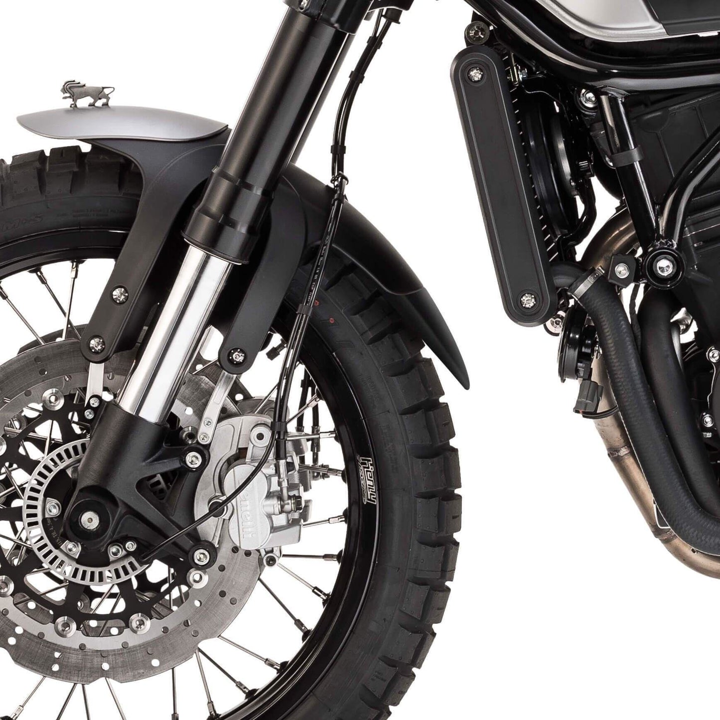 Pyramid Extenda Fenda Matte Black for Benelli Leoncino / Trail 2015-2022