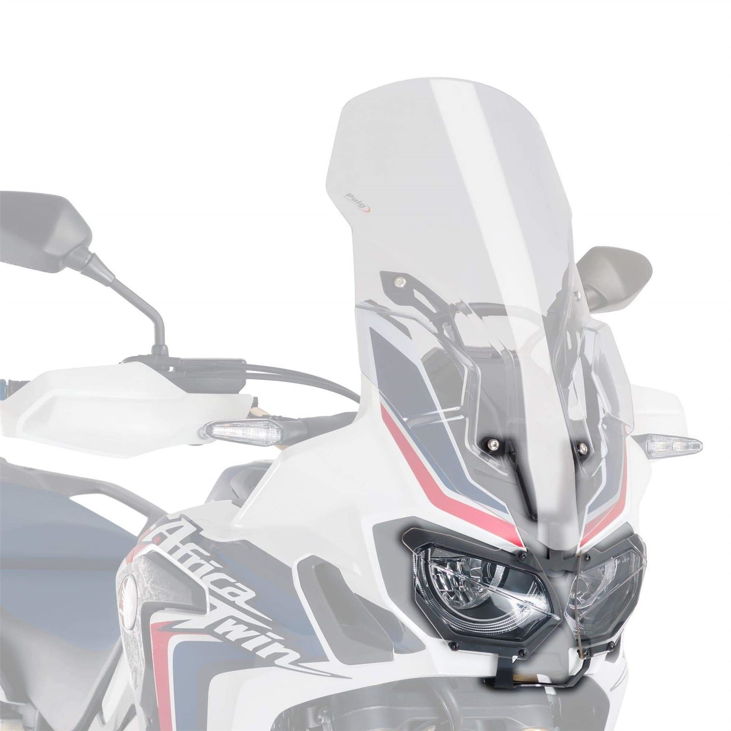 Puig Headlight Guard | Clear | Honda CRF 1000 L Africa Twin 2016>2019