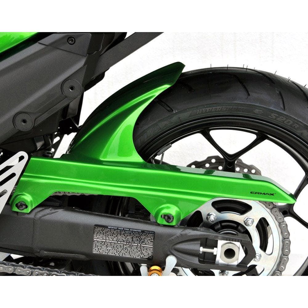 Pyramid Hugger Metallic Candy Lime Green for Kawasaki ZZR 1400 2006 onward