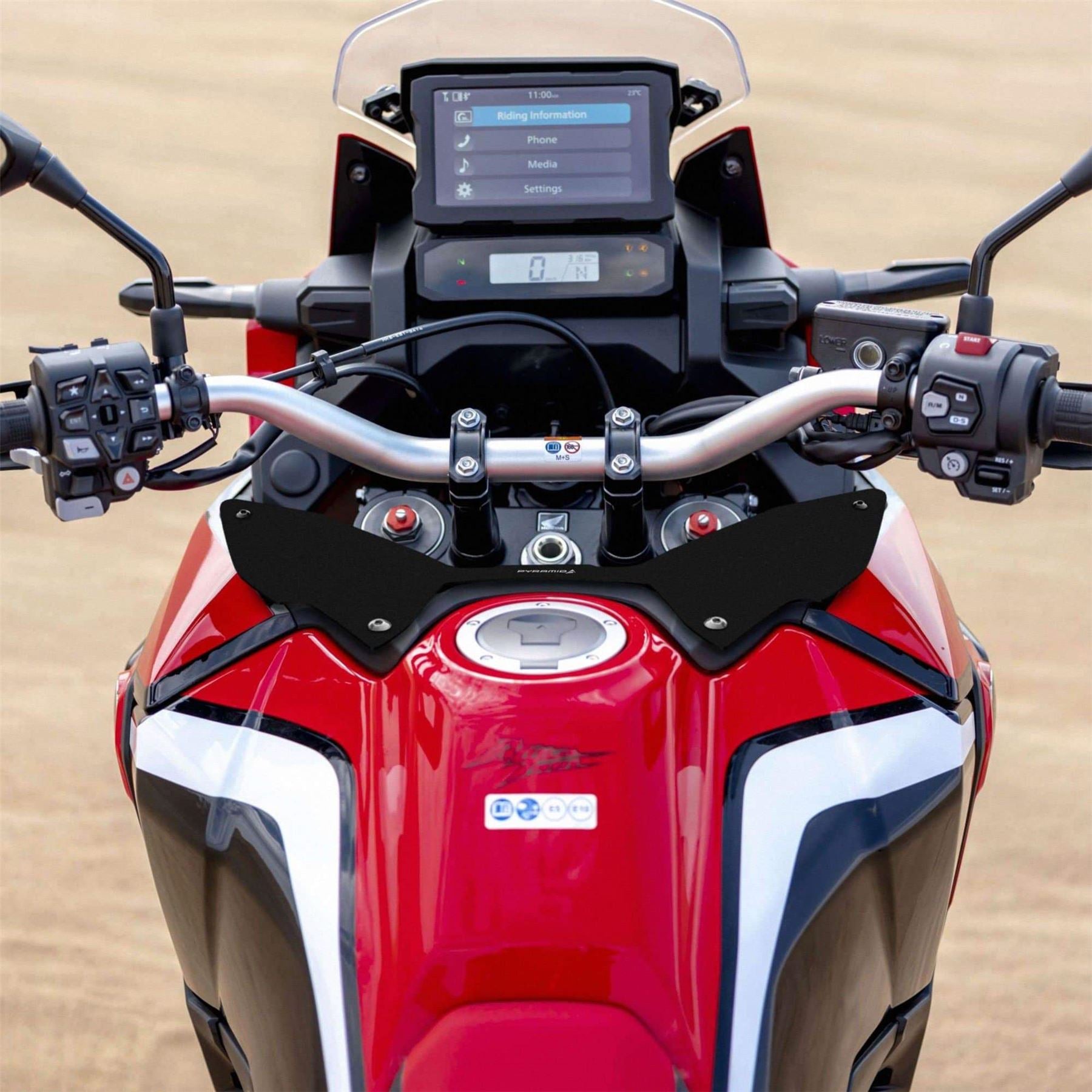 Africa twin deals wind deflector