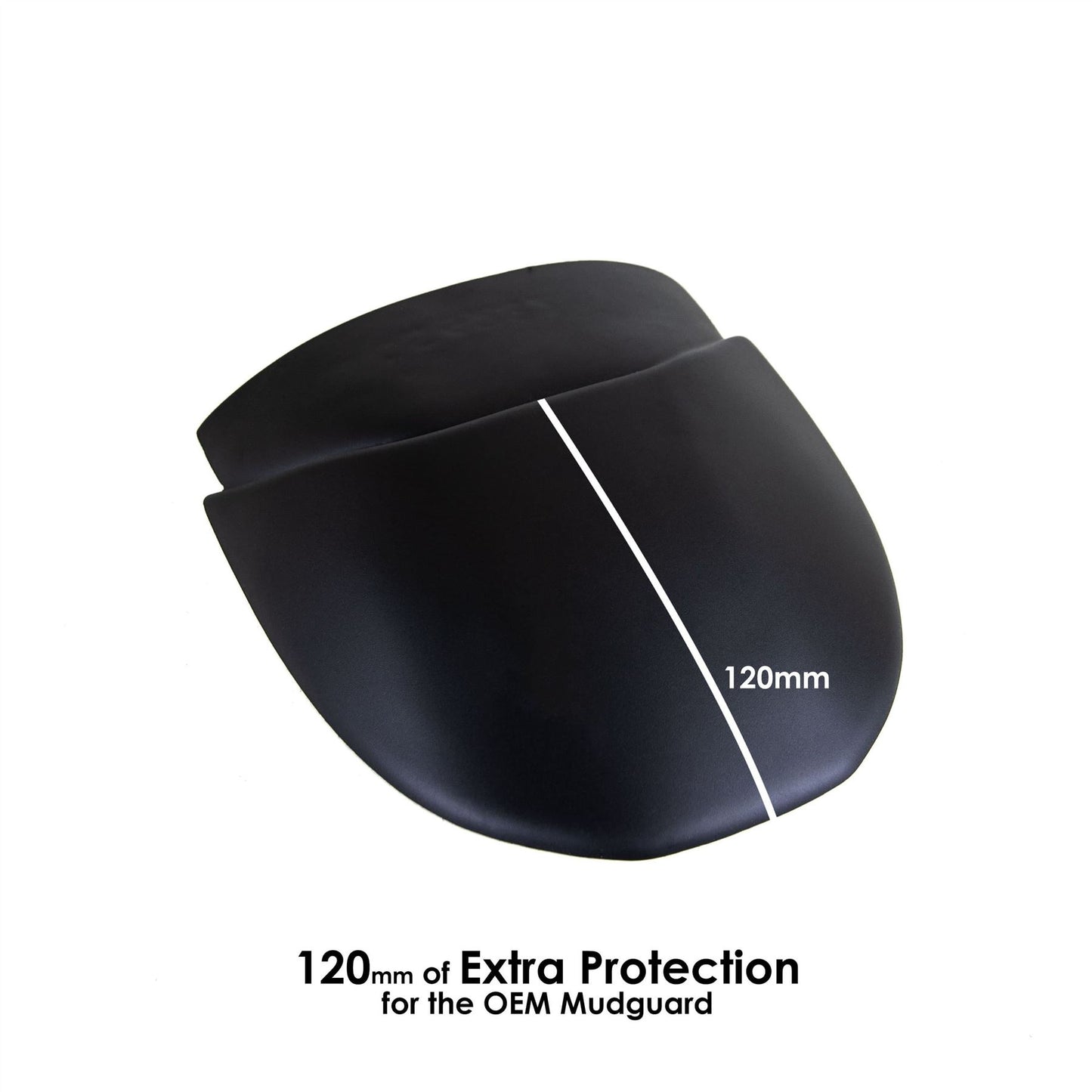 Pyramid Extenda Fenda Matte Black for BMW R1200 R 2015- / F800 R 2015-2019 / R1250 R 2019-