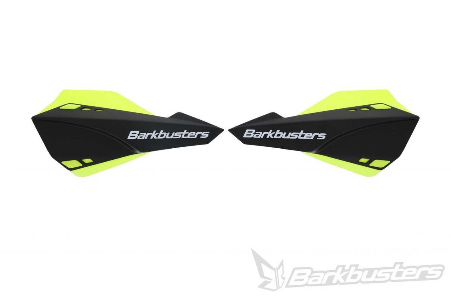 BarkBusters SABRE MX Enduro Handguards Black / Hi Viz Single Point Clamp Mount