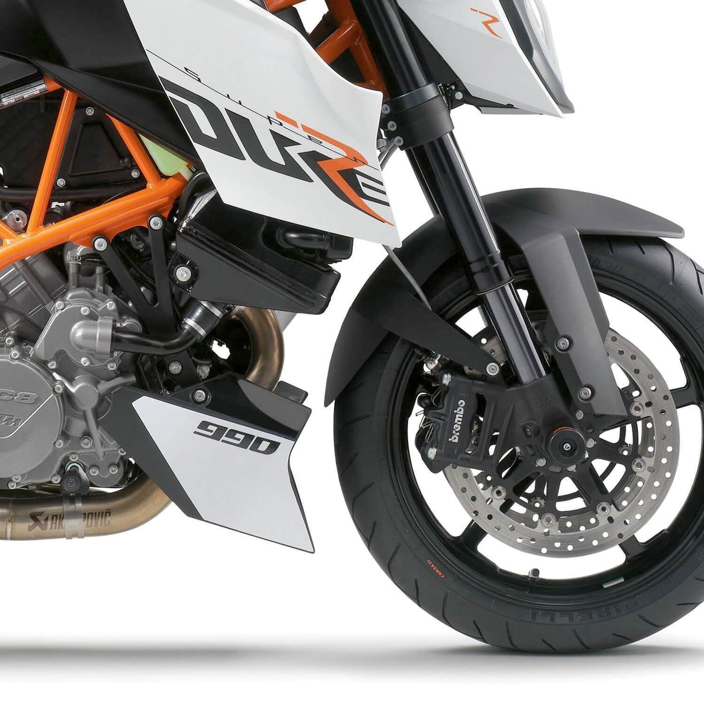 Pyramid Extenda Fenda Matte Black for KTM 990 Superduke / R 2005-2013