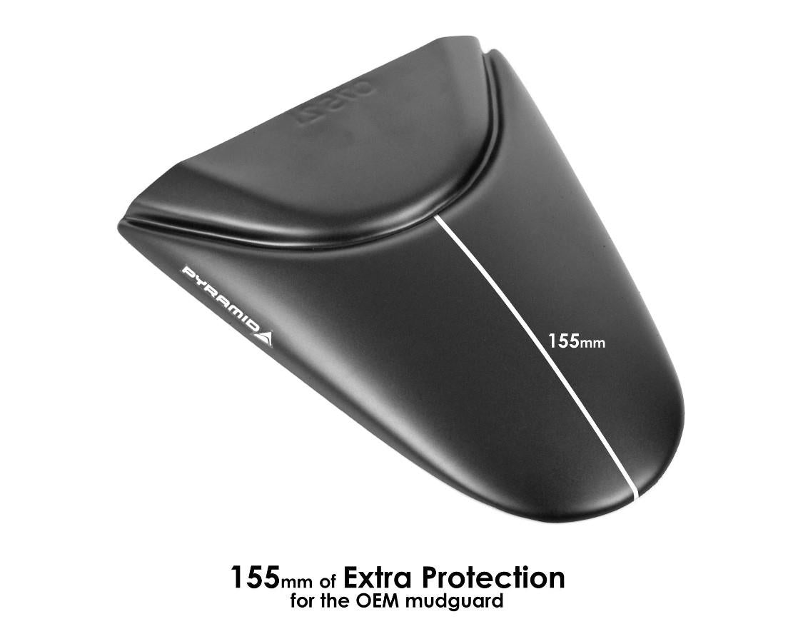 Pyramid Hugger Extension Matte Black for Ducati Multistrada V4 / S / S Sport 21-