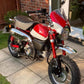 Pyramid Fly Screen Pearl Nebula Red / Ross White for Honda Monkey 125 2018-2020