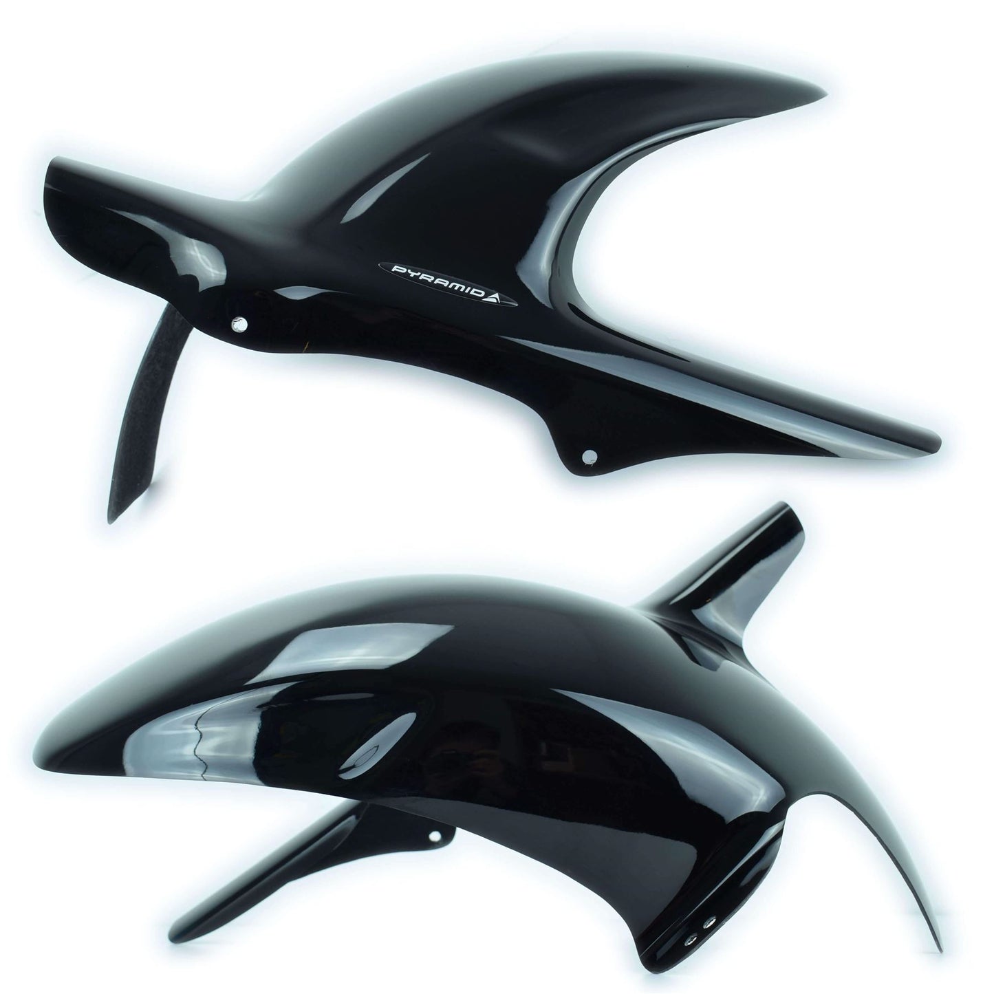 Pyramid Hugger Gloss Black for Yamaha Fazer 1000 2001 - 2005