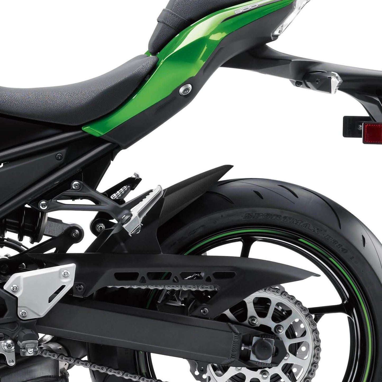 Pyramid Hugger Extension Matte Black for Kawasaki Z H2 2020-