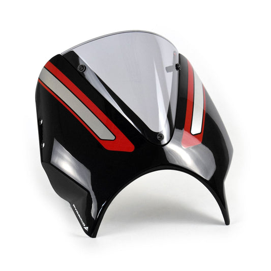 Pyramid Fly Screen Sapphire Black Scheme for Triumph Trident 660 2021-