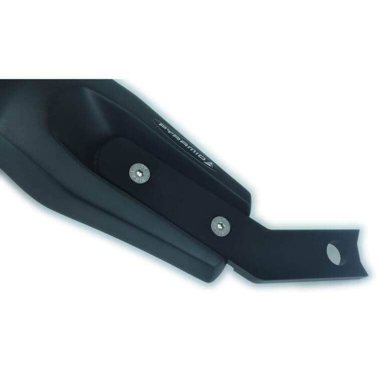 Pyramid Spray Guard Matte Black for Triumph Tiger 900 GT Pro Low Rally 2020-