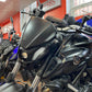 Pyramid Fly Screen Matte Black for Yamaha MT-07 2021-