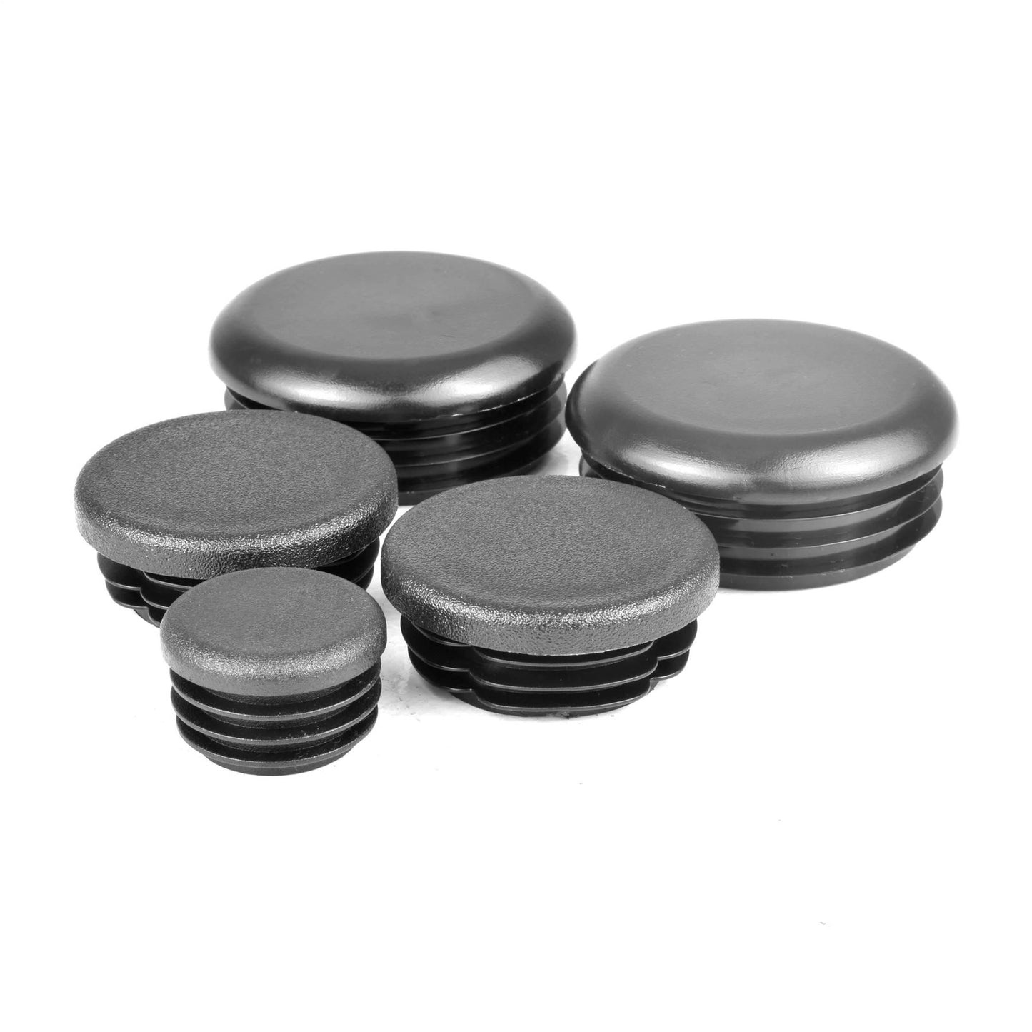 Pyramid Frame End Caps Matte Black for BMW R1250 RT 2019-20 / R1200 RT 2014-20