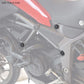 Pyramid Frame End Caps Matte Black for Ducati Multistrada 1200 Enduro 2015-2020