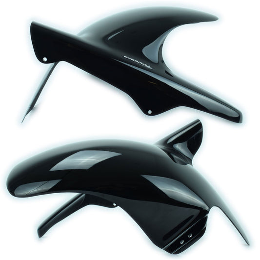 Pyramid Hugger Gloss Black for Kawasaki ZX12-R 2000 - 2006