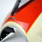 Pyramid Fly Screen New England White / Orange for Triumph Bonneville T100 2016-