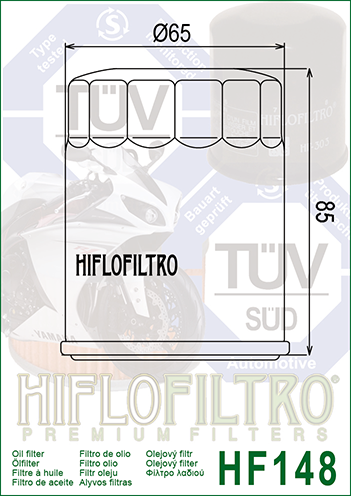 Oil Filter HiFlo HF148