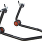 R&G Motorcycle Rear Paddock Stand Black Tubular Steel