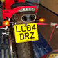 R&G Tail Tidy / Licence Plate Holder for Honda CBR600RR 2003 - 2006 / CBR1000RR Fireblade 2004 - 2007