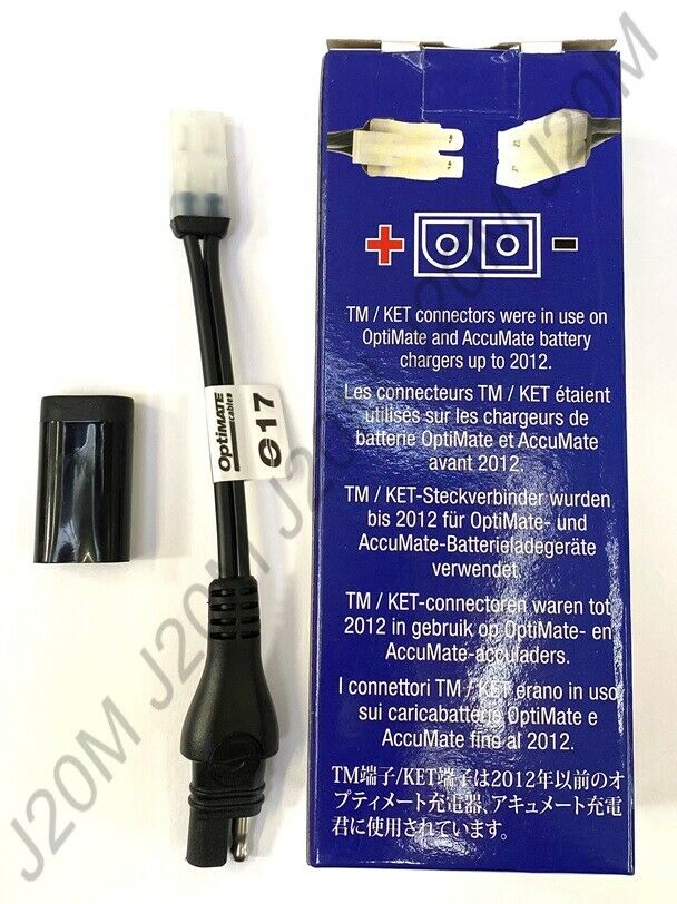 Optimate O17 TM Socket to SAE Converter Lead Weatherproof Connector