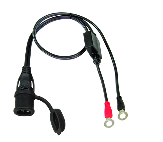 Optimate O1 Fused Eyelet Battery Lead M6 Weatherproof SAE Connection