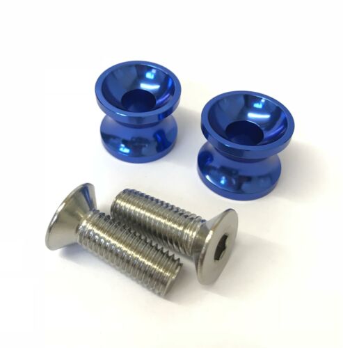 Bike It Blue M6 6mm 1.00 Pitch Motorcycle Bike Paddock Stand Swing Arm Bobbins